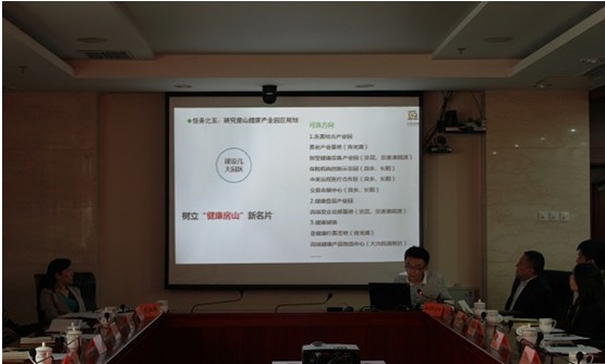 中機院項目負責人在座談會上匯報