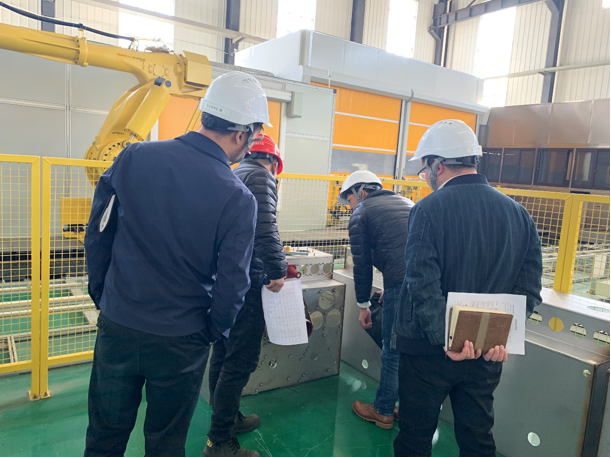 圖3 項目組調研走訪園區高端裝備制造企業