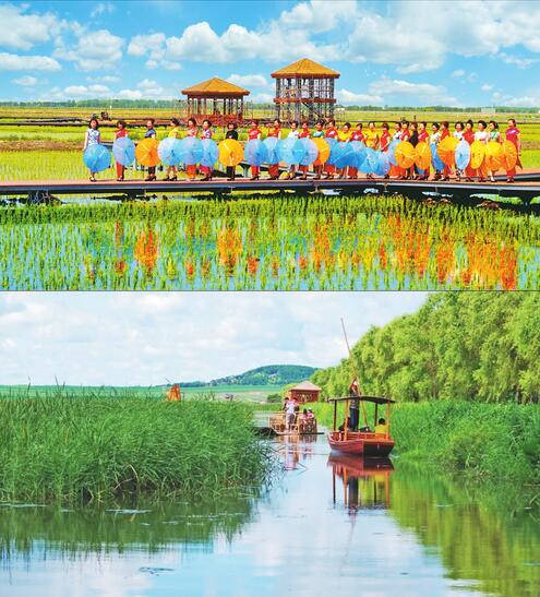 富錦充分發揮旅游+農業發展優勢，爭當全國現代化農業建設排頭兵