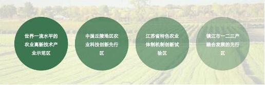 鎮江國家農業科技園總體規劃面積共9.8萬畝